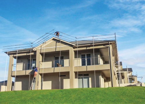 Australis Safety Rail | Scaffolding & Roof Edge Protection Gold Coast