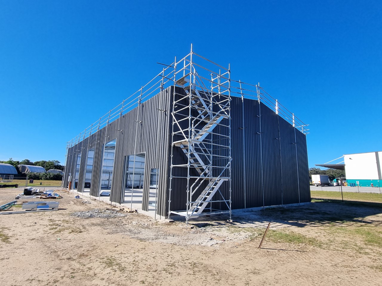 Roof Safety Rail Edge Protection Equipment & Hire Australis Safety Rail